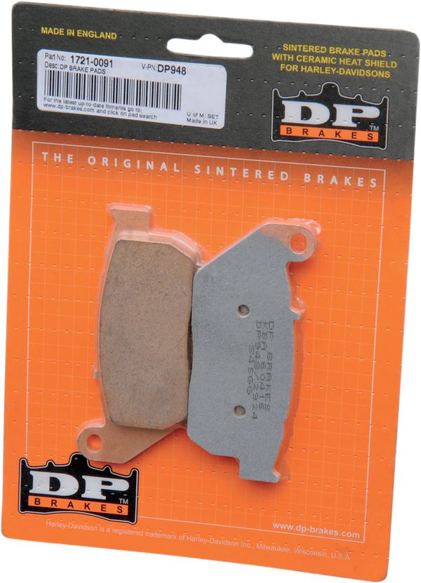 Dp Brakes Standard DP Sintered Brake Pads For Kawasaki Z 1000 1993-2020 DP320