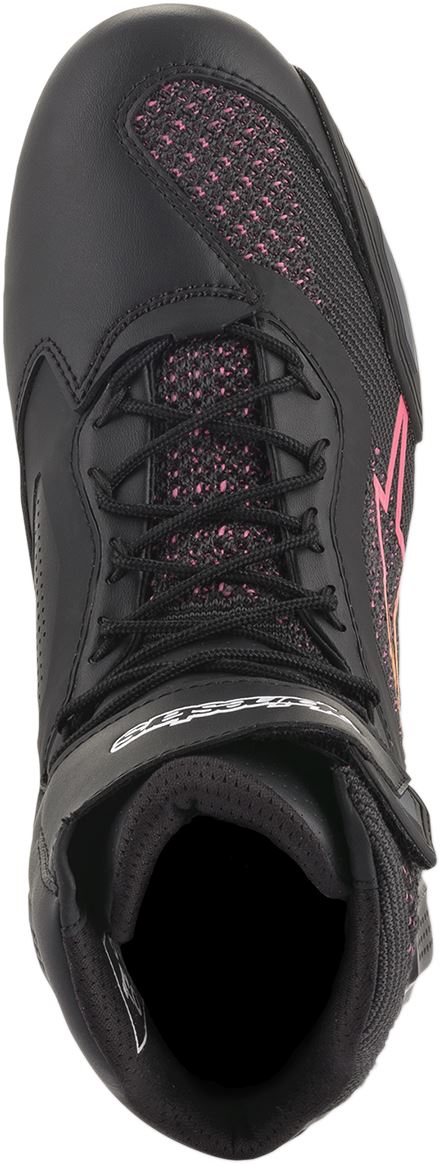 Alpinestars Stella Faster-3 Rideknit Shoes Black Pink White