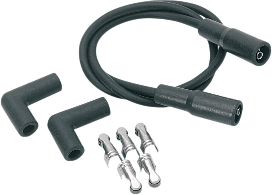 Daytona Universal Spark Plug Wire Kit 7MM Black Wire Fits Many Applications 3002