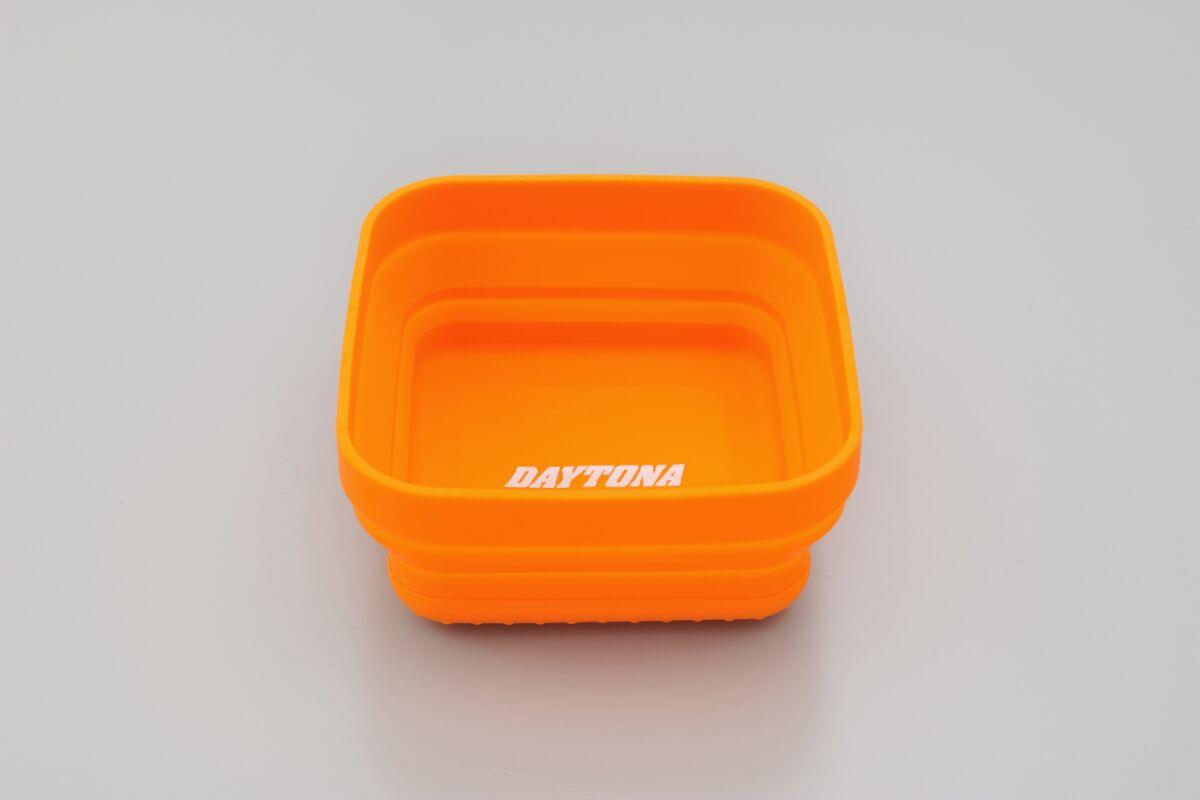 Daytona Magnetic Silicone Tray Orange Rubber Foldable Hardware 31022