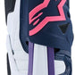 ALPINESTARS Tech 10 Boots WHT/VLT/NVY/PINK 2025 Model