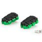Puig Enduro 2 Footpegs Green 1432W