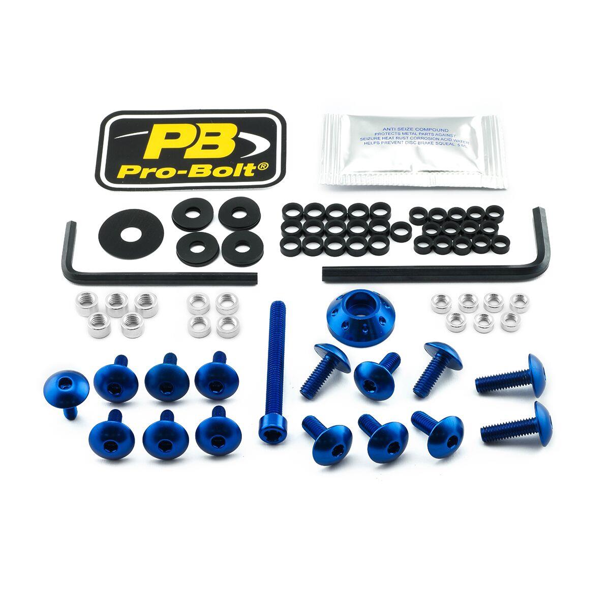 Pro Bolt Aluminium Fairing Bolt Kit For Suzuki GSX-R 750 2011-2026 FSU091B