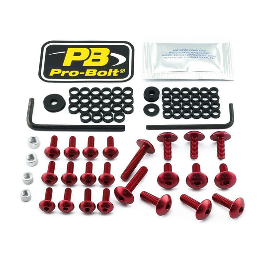 Pro Bolt Aluminium Fairing Bolt Kit For Kawasaki ZX-10 R 1000 2016-2021 FKA405R