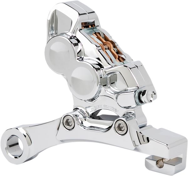Arlen Ness Four-Piston Bore Caliper Aluminum For HD FXDF 1690 08-24 02-324