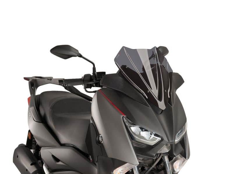 PUIG V-Tech Line Sport Screen Dark Smoke for Yamaha XMax 125/300/400 17-23 9474F