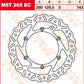 Trw EC Cross Design Brake Rotor For KTM EXC 150 TBI 1993-2027 Silver MST265EC