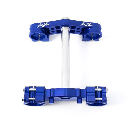Kite MX-EN Triple Clamps For Yamaha YZ 65 2002-2026 Blue Aluminium 12.120.0.BL