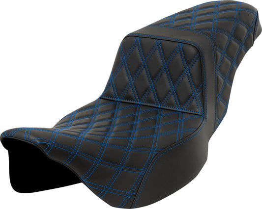 Saddlemen Lattice Stitch Step-Up Seat Without Backrest For Harley Davidson FLHXS 1868 ABS 08-23 808-07E-17501