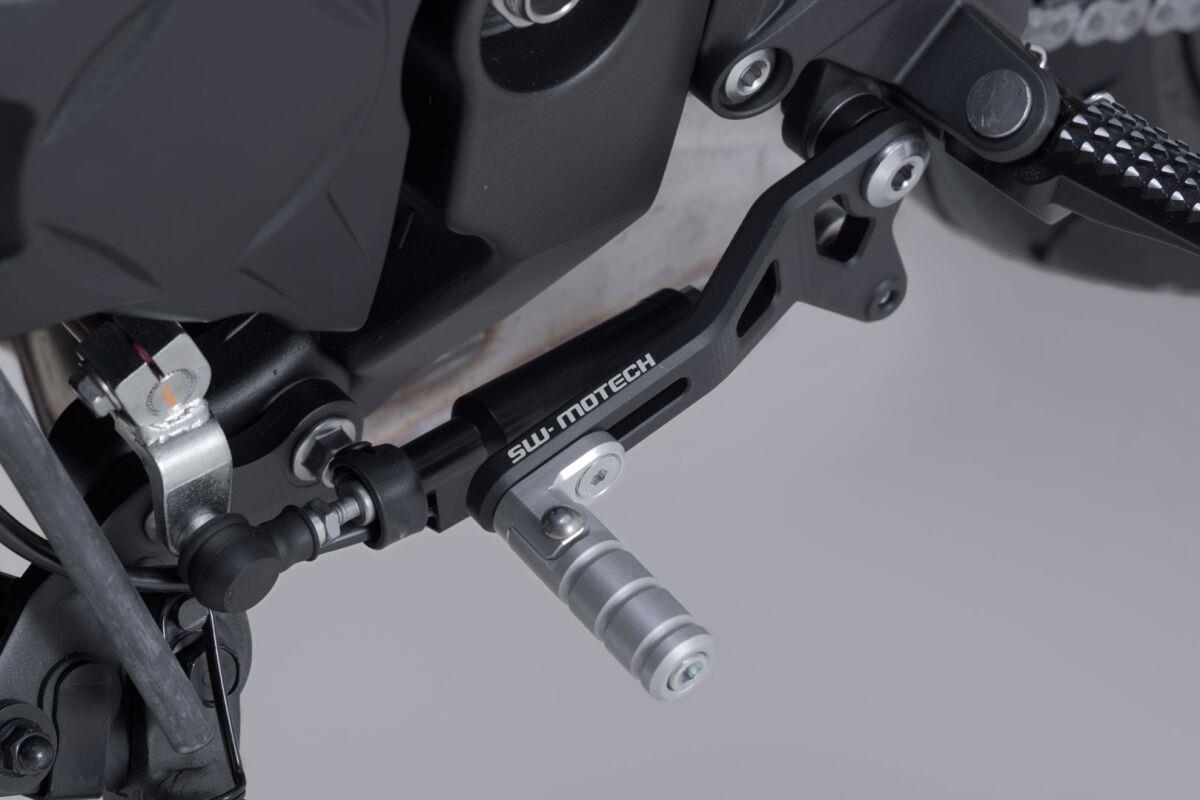 SW-Motech Gear Lever For Kawasaki Z 1100 2026 Black, Silver FSC.08.065.10000