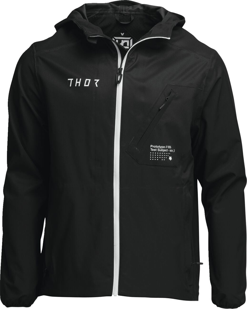 THOR Unit Light Shell Jacket BLACK 2025 Model