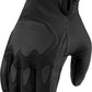 ICON Women's Hooligan™ CE Motorcycle Gloves Black 2023 Model