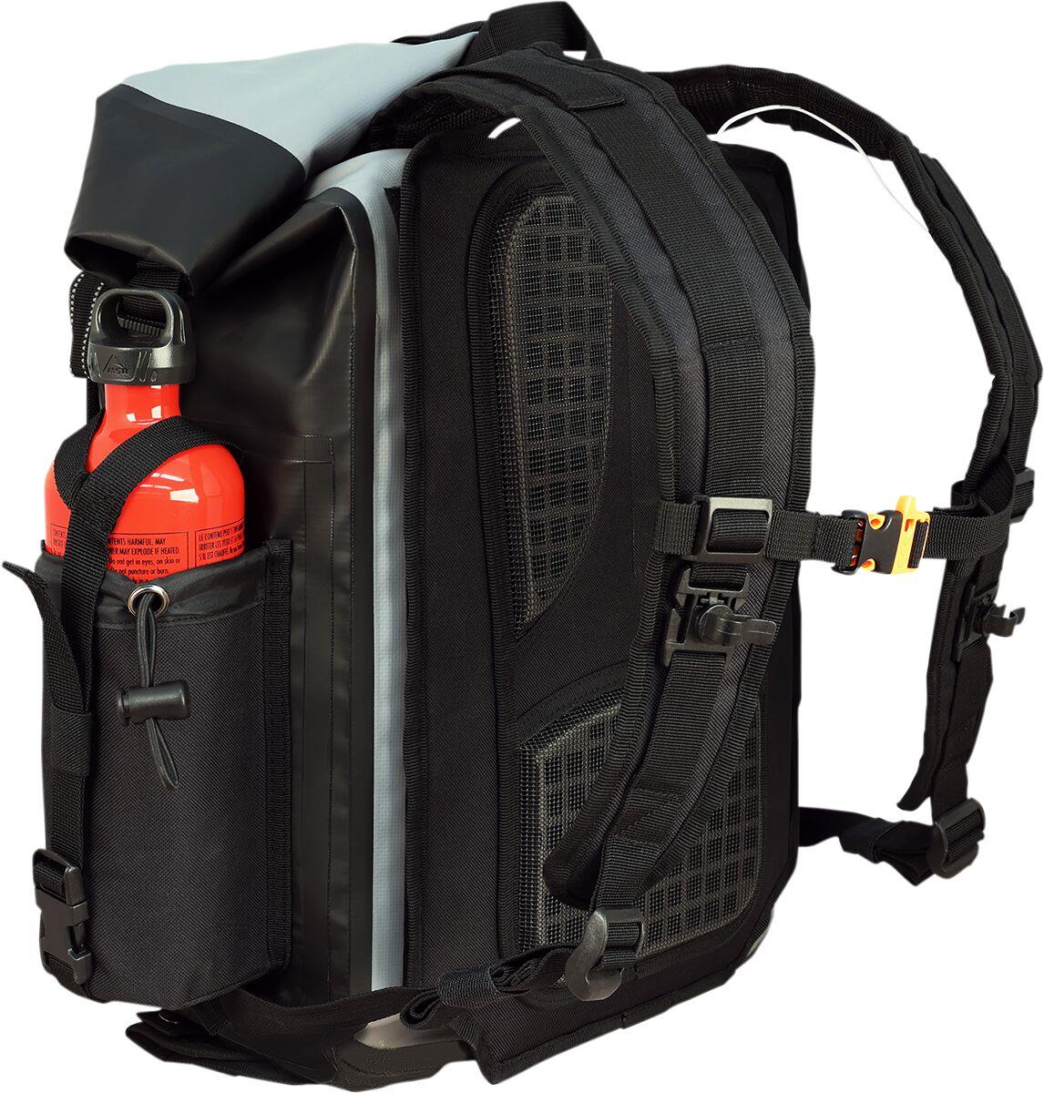 Nelson Rigg Hurricane Backpack Black Gray Tarpaulin 30L Capacity SE-4030