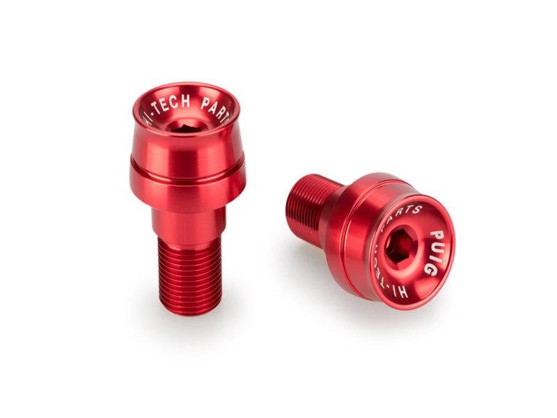 PUIG Speed Bar Ends Red for Yamaha TMax 560/Tech Max 22-25 21292R