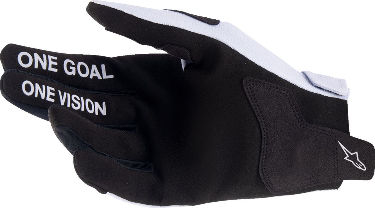 Alpinestars Youth Radar Gloves White Black