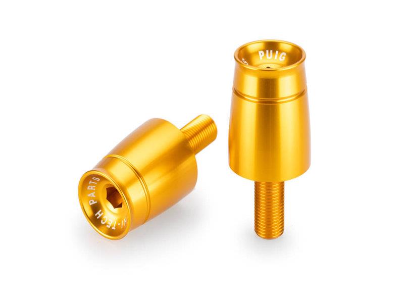 Puig Speed Bar Ends Gold 6496A