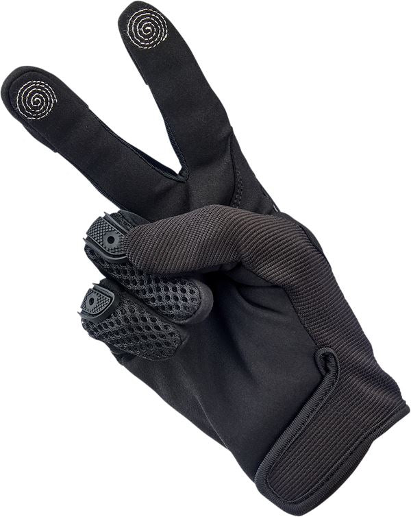 Biltwell Motorcycle Gloves Anza Black