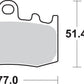 Sbs HS Street Excel Sintered Front Brake Pads For BMW K 1300 S 2001-2015 796HS