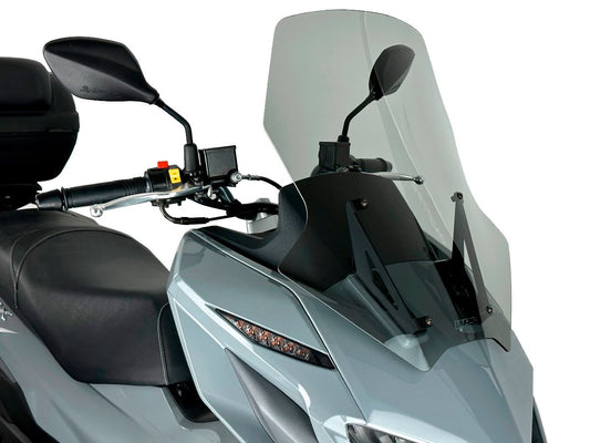 WRS Windscreen Tour Sym Jet X125 Smoke Sy001f