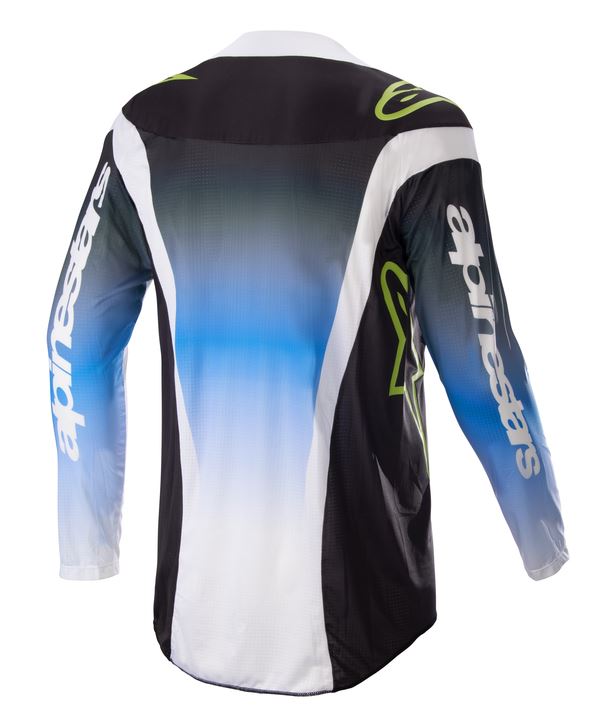 Alpinestars Techstar Push Jersey White Green Black Blue