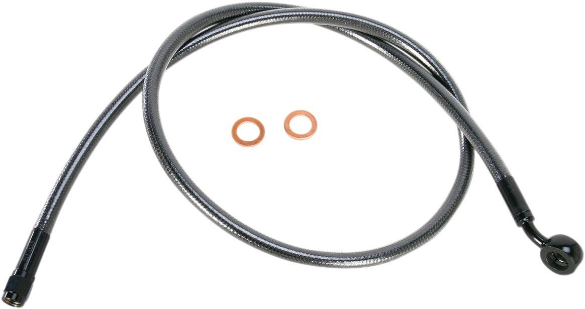 Magnum Shielding Front Brake Line Kit For Harley FLSTFB 1690 11-14 AS47936