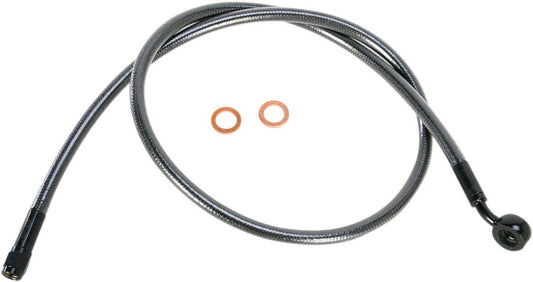 Magnum Shielding Front Brake Line Kit For Harley FLSTFB 1690 11-14 AS47936