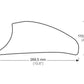 PUIG Side Tank Pad Protector Clear for Kawasaki Versys 1000 16-23 20077W