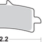 Sbs HS Excel Sintered Front Brake Pads For Suzuki GSX-S 1000 S 2007-2026 841HS