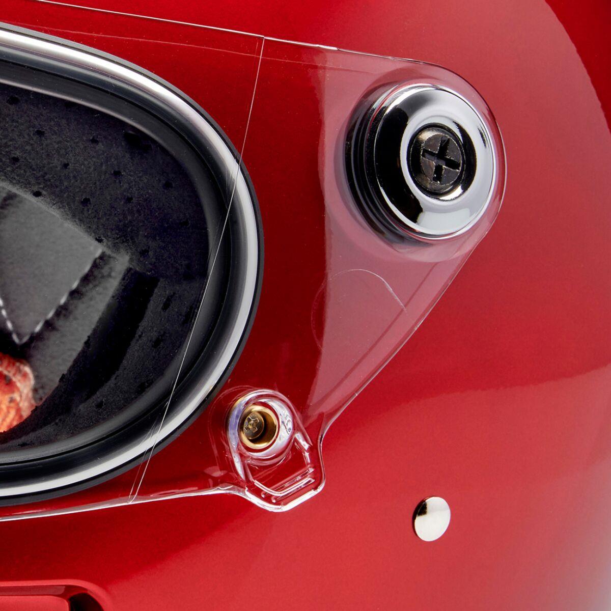 BILTWELL Gringo SV Red Motorcycle Helmet