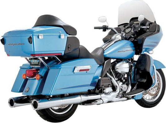 Vance & Hines Hi-Output Slip-On Mufflers Chrome For HD FLHXS 1690 95-16 16455