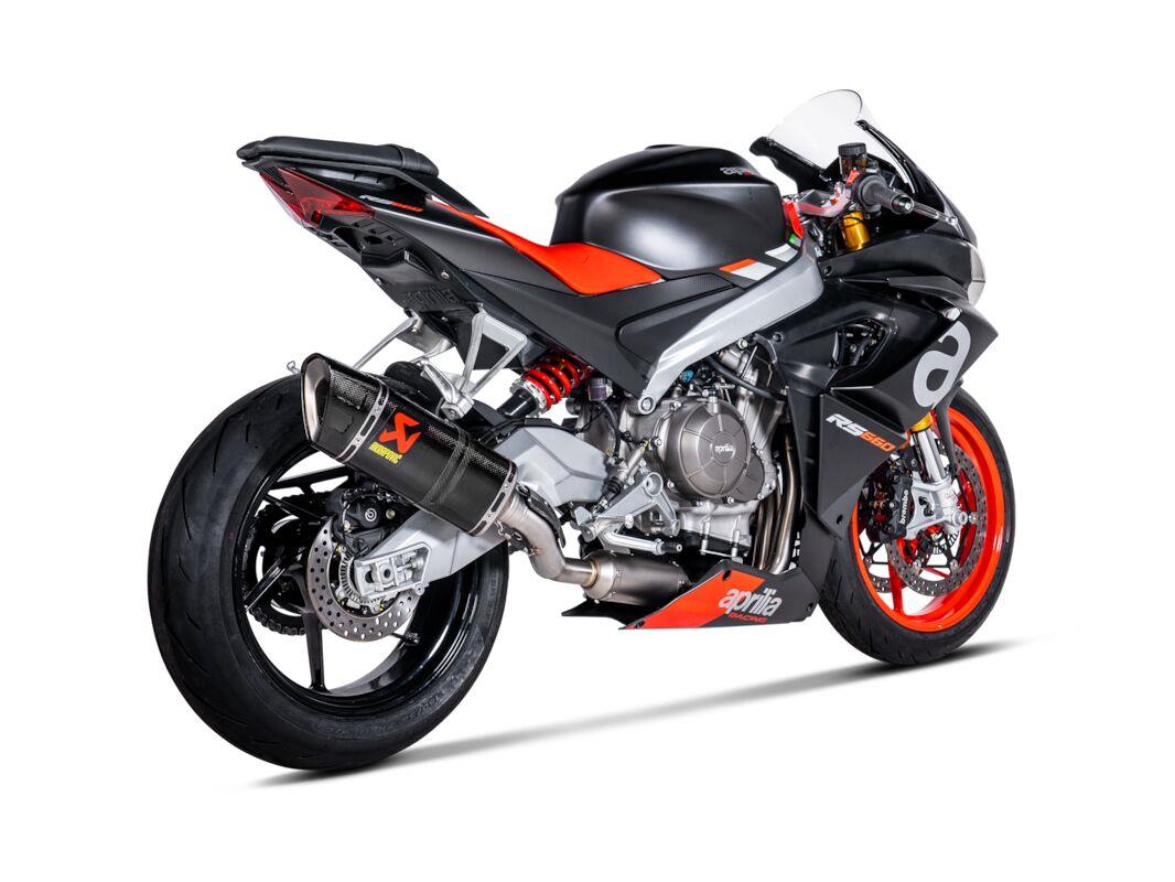 AKRAPOVIC Racing Line Full Exhaust System Street SS/CF APRILIA RS 660 20-26 S-A6R5-APLC