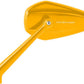 Arlen Ness Mini Stocker Forged Mirror Gold Aluminum Screw-In Left 13-151