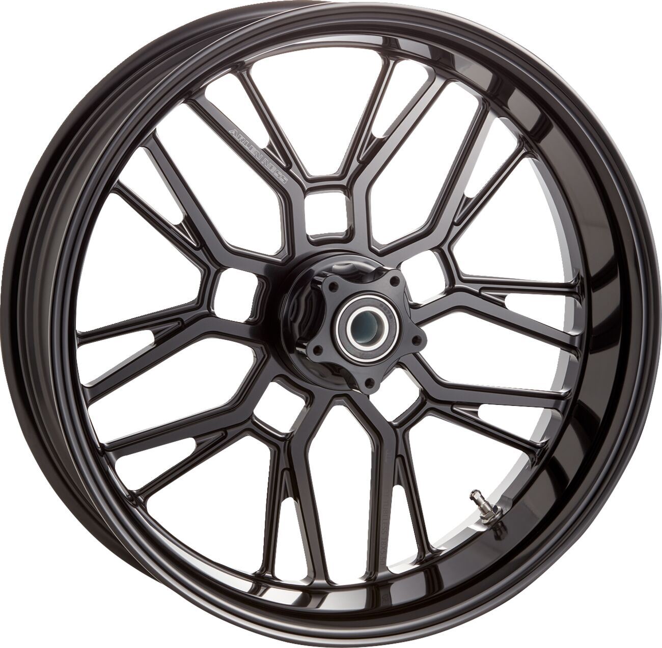 Arlen Ness Split-Spoke Rim Black 18X5.5 Anodized Aluminum 330-000