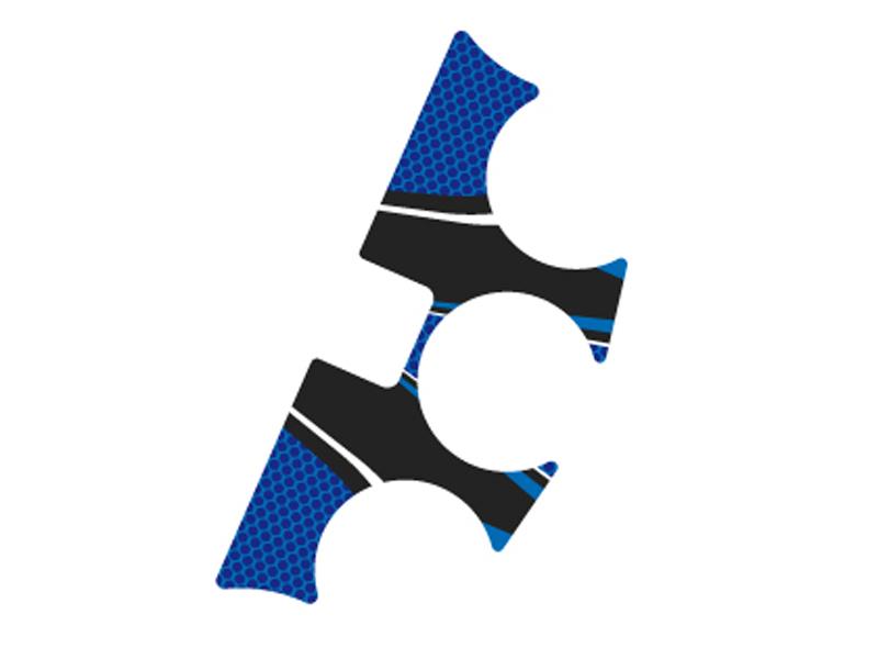 PUIG Radikal Yoke Protector Blue for Honda Africa Twin CRF1000L 16-19 9074A