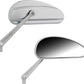 Arlen Ness Downdraft Mirror Chrome Billet Aluminum Screw-In Pair 510-027