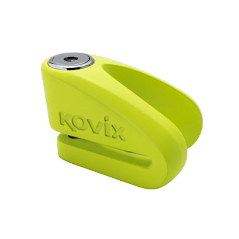 Kovix KV10 14mm Disc Lock Green Fluo, Drill & Saw Resistant 3 Keys Included