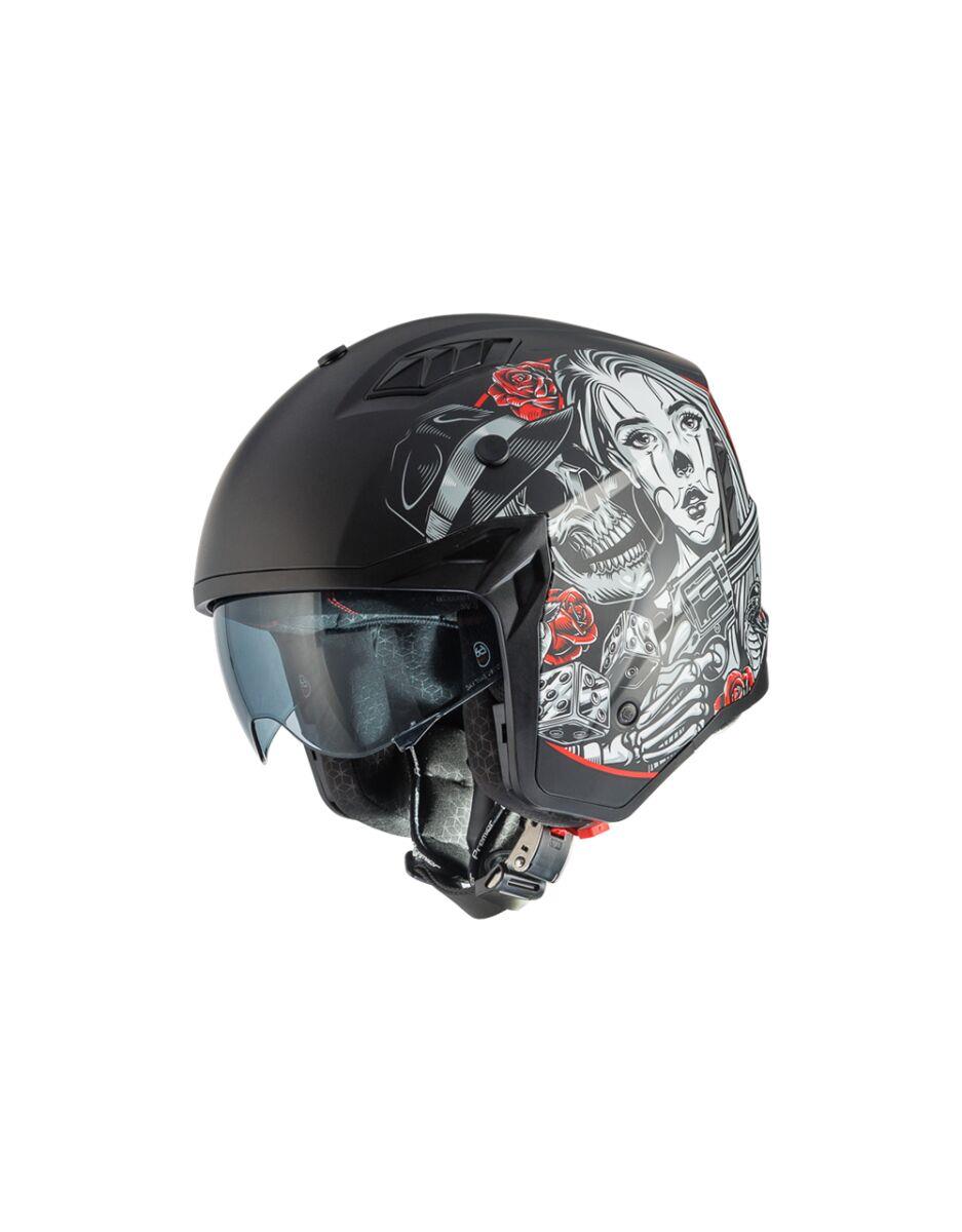 PREMIER HELMETS Subverter Motorcycle Helmet DB 9 Grey