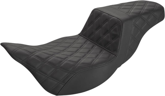 Saddlemen Extended Reach Step Up Seat 808-07B-175E for 08-23 Harley Davidson FL