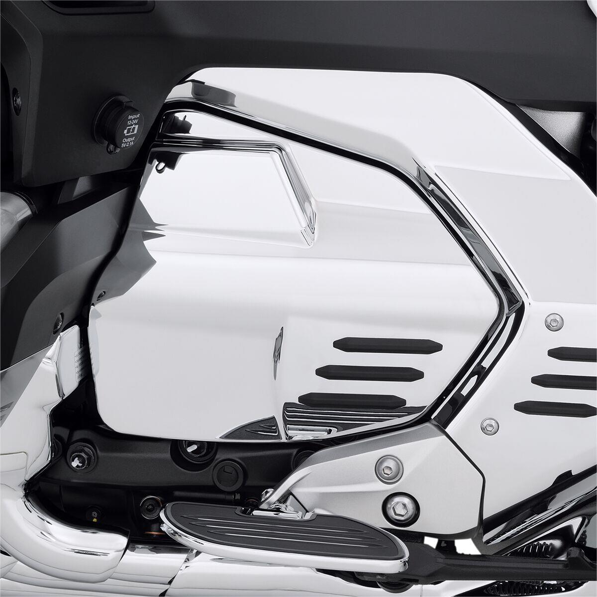 Show Chrome Chrome Lower Engine Side Cover For Honda GL 1800 2018-2023 52-963
