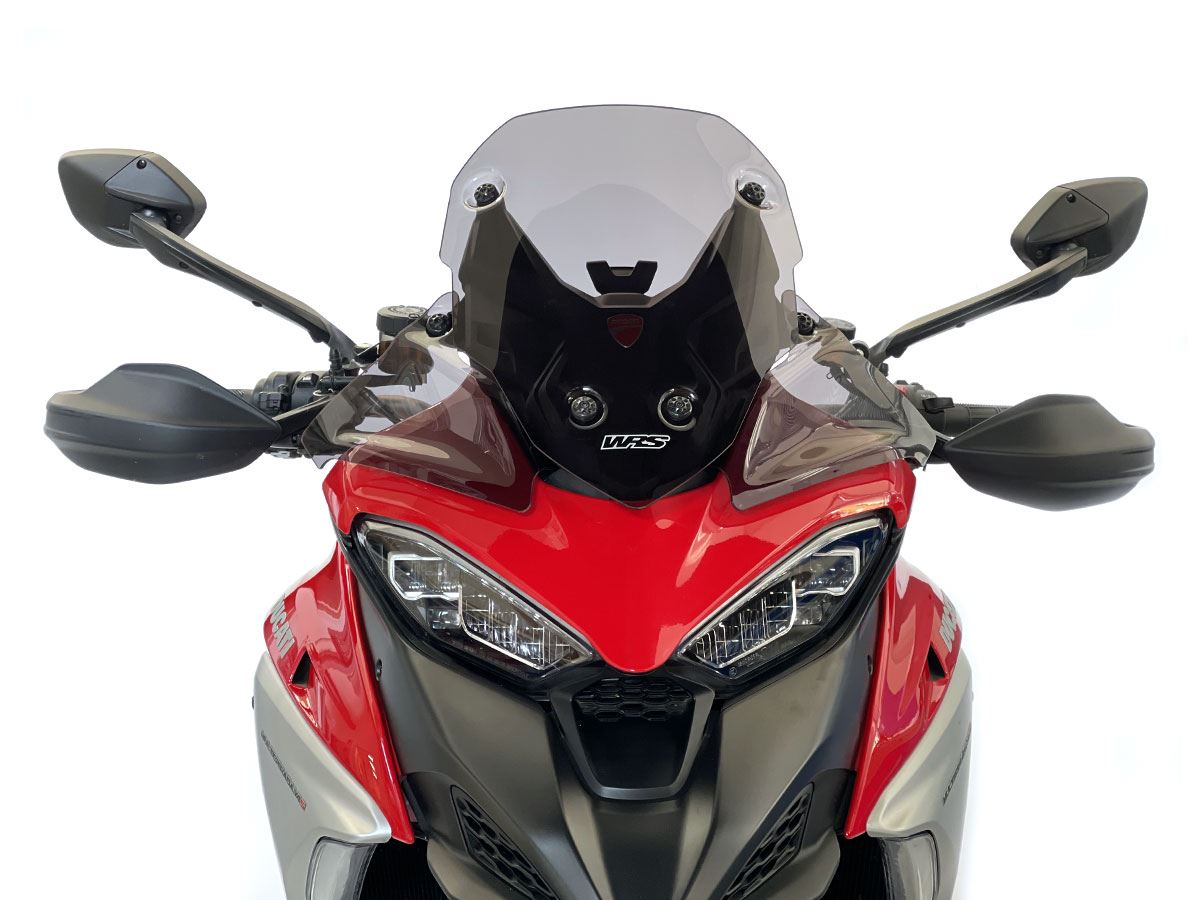 WRS Windscreen Sport Ducati Multistrada V4 Dark Smoke Du018fs