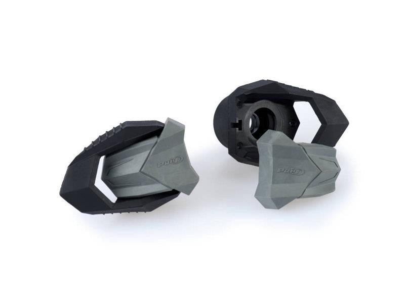 PUIG Puck And Rubber End M10 Screw For Frame Sliders R19 50mm Black Universal 3151N