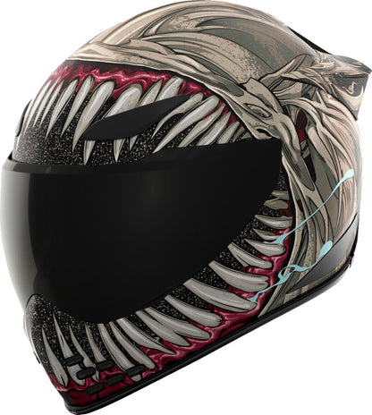 ICON Domain™ Grand Maw Gray Motorcycle Helmet