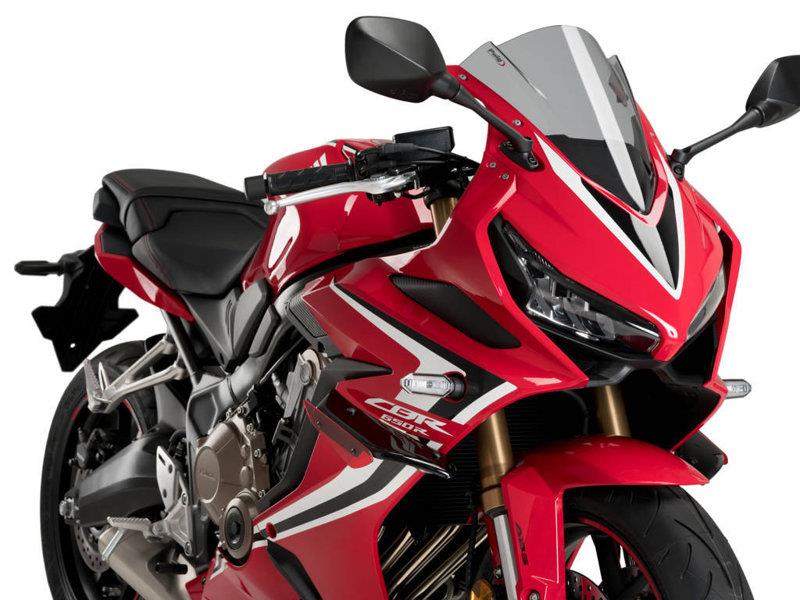 PUIG Sport Downforce Spoilers Red for Honda CBR650 R 19-20 3569R