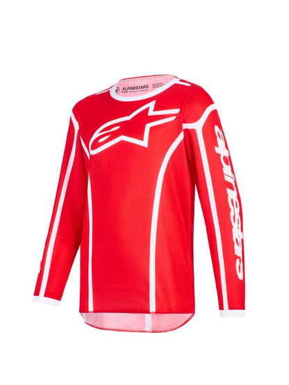 ALPINESTARS Youth Fluid Apex Jersey RED/WHITE 2025 Model