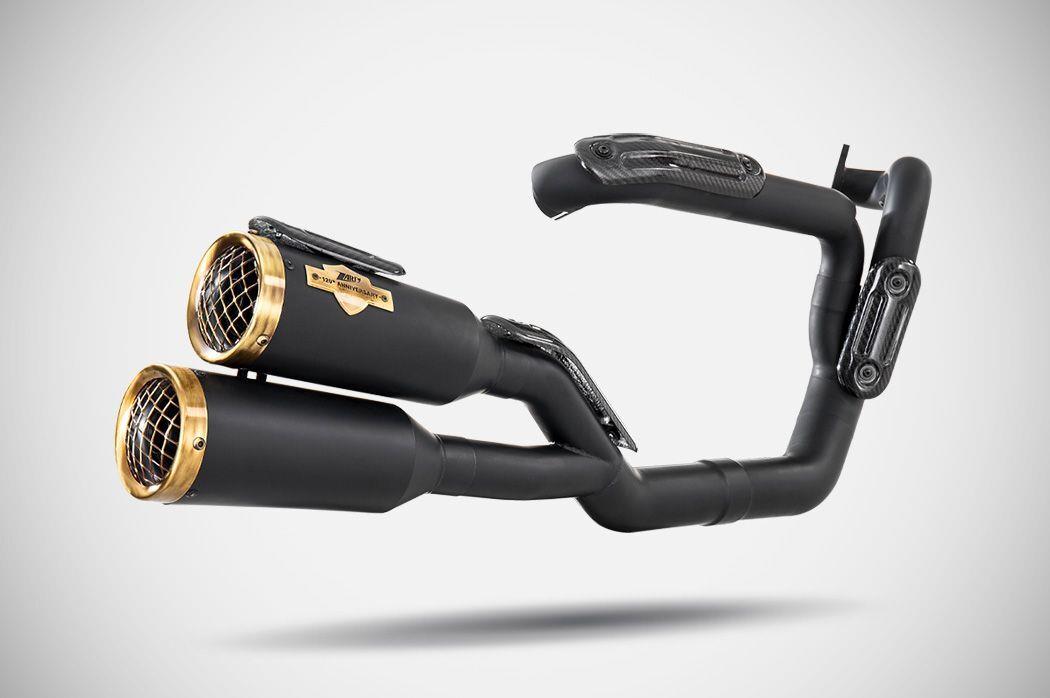 ZARD Nightster 975 120TH L.E. Full Exhaust System 2:1:2 for Harley Davidson RH 975 ABS 22-25 ZHD025S00SBR-B