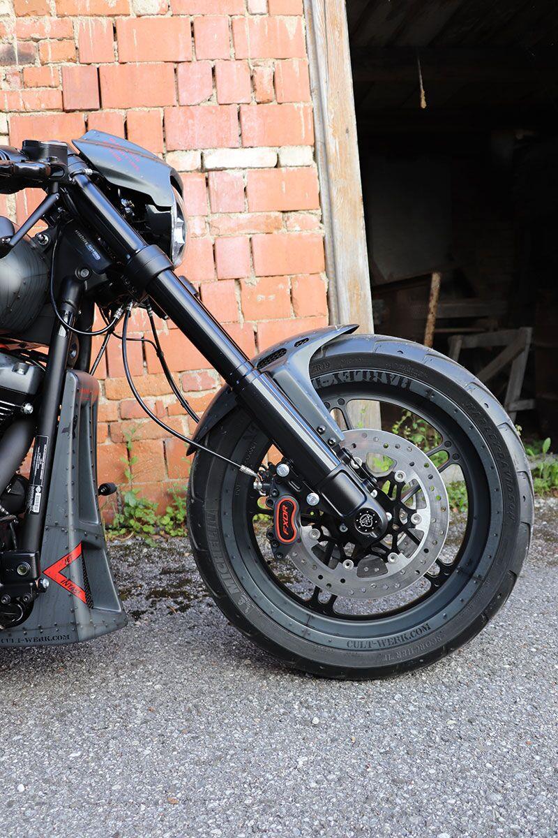 Cult Werk Fork Covers For Harley Davidson FXLRS 1923 2018-2024 HD-BRO055