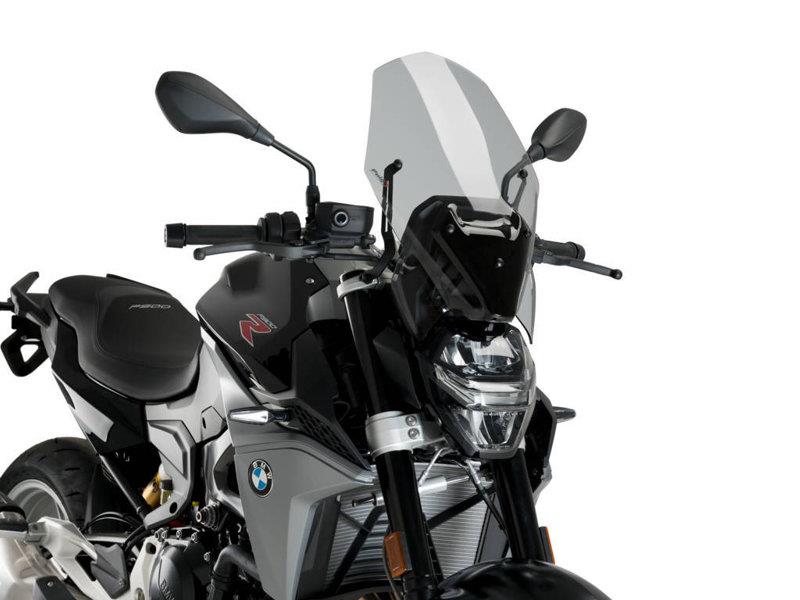 PUIG New Generation Touring Screen Light Smoke for BMW F900 R 20-24 20361H