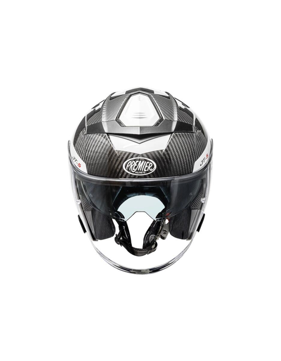 PREMIER HELMETS JT5 Carbon Black Motorcycle Helmet