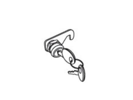 SHAD ATV80 Replacement Lock And Key 200451R