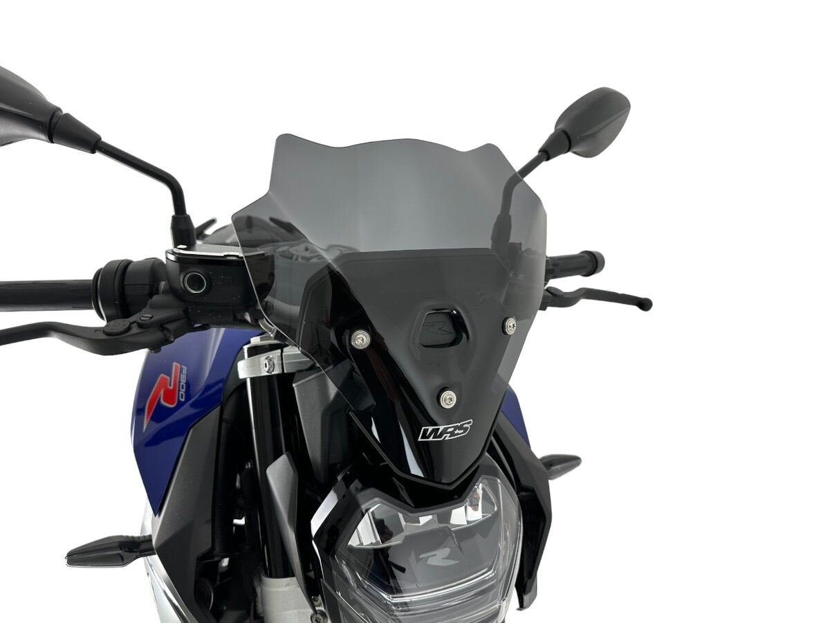 WRS Windscreen Touring For BMW F 900 R Dark Smoke BM101FS